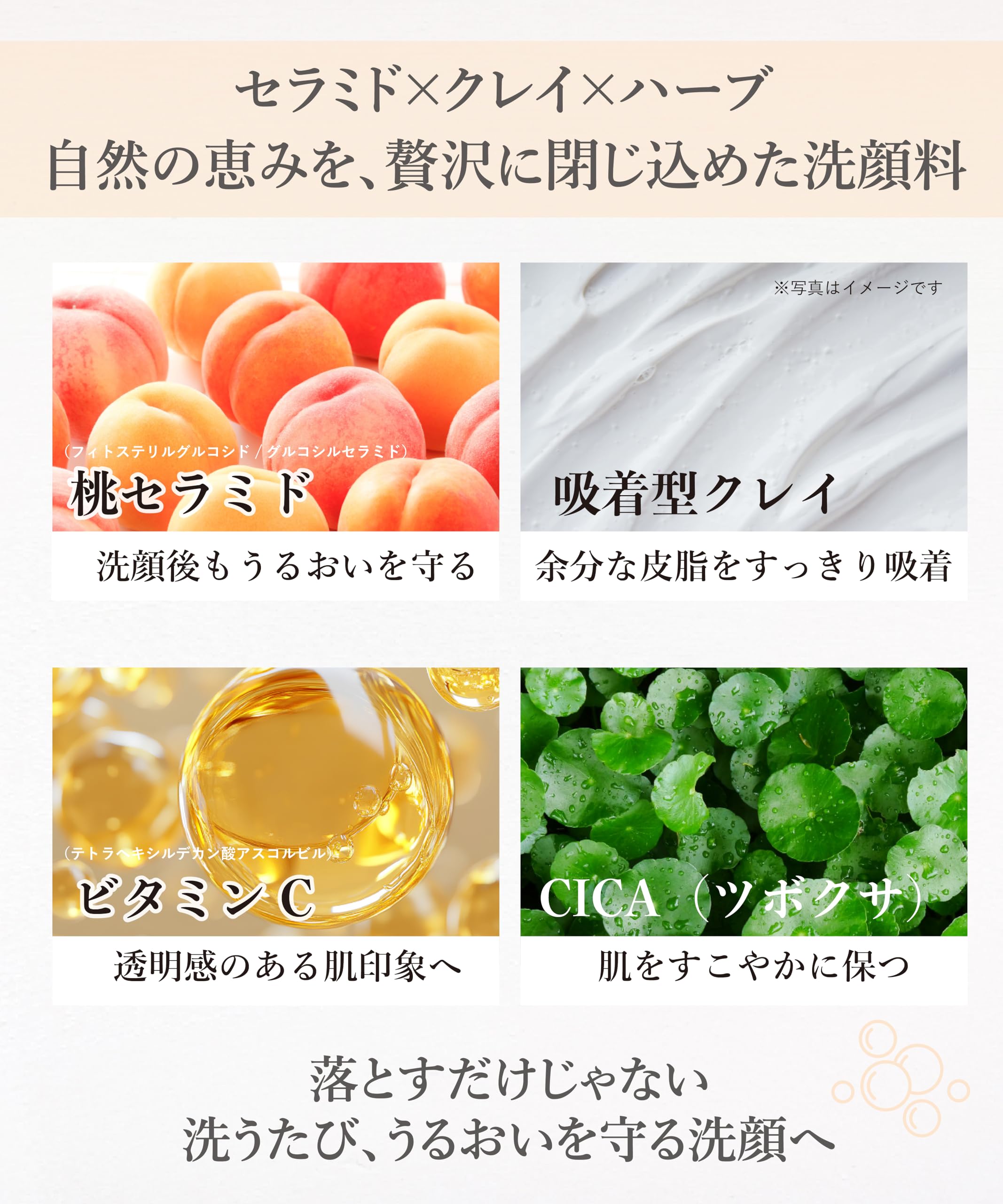 Amazon | 【公式】クレパシー クレイ洗顔フォーム｜毛穴汚れ・角栓